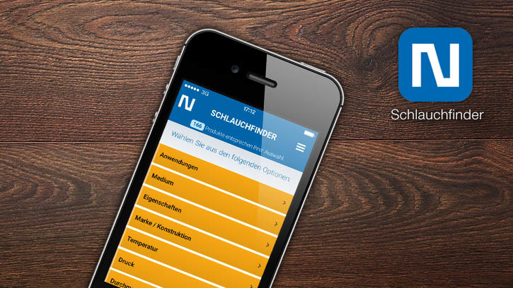  NORRES Schlauchfinder präsentiert sich als mobile Web-App 