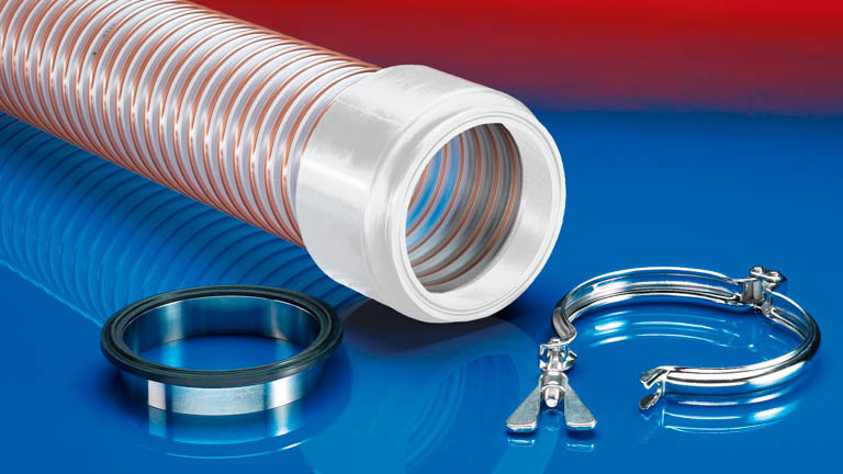  Hose connections for the food and pharmaceutical industries