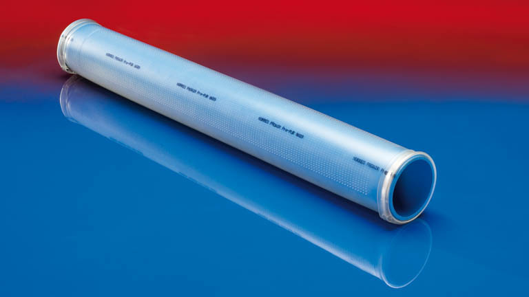  Enhanced energy efficiency and the lowest pressure loss thanks to the NORRES PRO<sub>2</sub>AIR membrane tube diffuser
