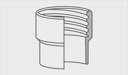 Norres hitzebeständiger Schlauch, (bis +280°C), DN 80mm, L= 6m, CP HiTex  467 WELDING - Online Shop für Lüftungstechnik + Klimatechnik - airleben GmbH